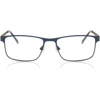 男性用 長方形 金属 青 サングラス - アンチブルーライト - SmartBuy Collection