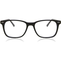 Square Full Rim Plastic Men's Prescription Eyeglasses Online Black Size 52 - Free Lenses - Blue Light Block Available - SmartBuy Collection