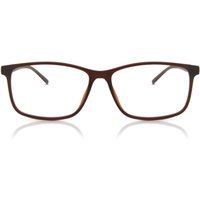 男性用 正方形 プラスチック 茶色 サングラス - アンチブルーライト - SmartBuy Collection