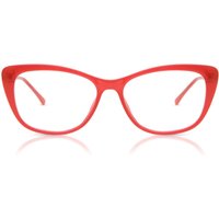 女性用 猫目 プラスチック 赤 サングラス - アンチブルーライト - SmartBuy Collection