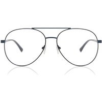 男性用 長方形 金属 青 サングラス - アンチブルーライト - SmartBuy Collection
