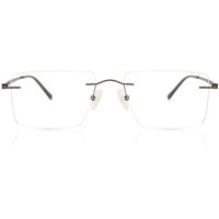 男性用 正方形 チタン 製 Silver サングラス - アンチブルーライト - SmartBuy Collection