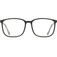 男性用 正方形 プラスチック 黒 サングラス - アンチブルーライト - SmartBuy Collection