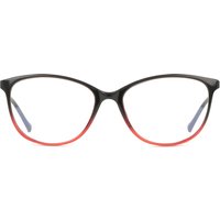 女性用 猫目 プラスチック 黒 サングラス - アンチブルーライト - SmartBuy Collection