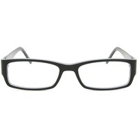 女性用 長方形 プラスチック 黒 サングラス - アンチブルーライト - SmartBuy Collection