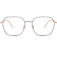 女性用 Geometric 金属 金色 サングラス - アンチブルーライト - SmartBuy Collection