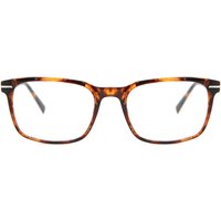 Square Full Rim Plastic Men's Prescription Eyeglasses Online Tortoiseshell Size 53 - Free Lenses - Blue Light Block Available - SmartBuy Collection