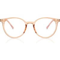 男性用 楕円形 TR90 ピンク サングラス - アンチブルーライト - SmartBuy Collection