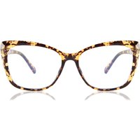 女性用 猫目 プラスチック べっ甲shell サングラス - アンチブルーライト - SmartBuy Collection