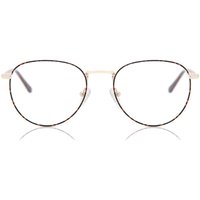 男性用 楕円形 金属 金色 サングラス - アンチブルーライト - SmartBuy Collection