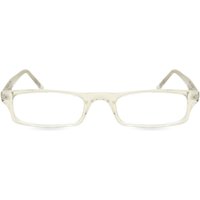 Rectangle Full Rim Plastic Men's Prescription Eyeglasses Online Clear Size 49 - Free Lenses - Blue Light Block Available - SmartBuy Collection