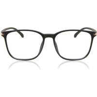 男性用 正方形 プラスチック 黒 サングラス - アンチブルーライト - SmartBuy Collection