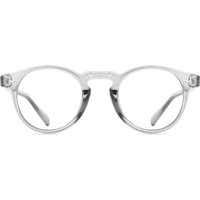 男性用 円形 プラスチック クリア サングラス - アンチブルーライト - SmartBuy Collection
