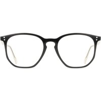 Square Full Rim Plastic Men's Prescription Eyeglasses Online Black Size 52 - Free Lenses - Blue Light Block Available - SmartBuy Collection