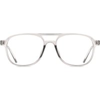Pilot Full Rim Plastic Men's Prescription Eyeglasses Online Clear Size 53 - Free Lenses - Blue Light Block Available - SmartBuy Collection