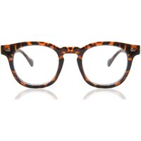 Square Full Rim Plastic Men's Prescription Eyeglasses Online Tortoiseshell Size 44 - Free Lenses - Blue Light Block Available - SmartBuy Collection