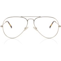 男性用 パイロット 金属 金色 サングラス - アンチブルーライト - SmartBuy Collection