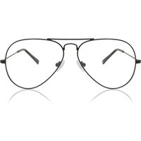 Pilot Full Rim Metal Men's Prescription Eyeglasses Online Black Size 55 - Free Lenses - Blue Light Block Available - SmartBuy Collection