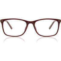 男性用 正方形 プラスチック 赤 サングラス - アンチブルーライト - SmartBuy Collection