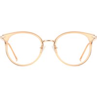 女性用 楕円形 TR90 茶色 サングラス - アンチブルーライト - SmartBuy Collection