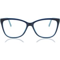 Cat Eye Full Rim Plastic Women’s Prescription Eyeglasses Online Blue Size 54 - Free Lenses - Blue Light Block Available - SmartBuy Collection