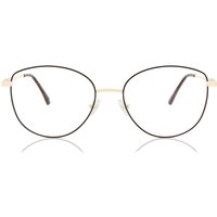 女性用 猫目 金属 茶色 サングラス - アンチブルーライト - SmartBuy Collection