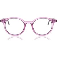 女性用 楕円形 TR90 Purple サングラス - アンチブルーライト - SmartBuy Collection