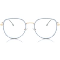 男性用 楕円形 TR90 金色 サングラス - アンチブルーライト - SmartBuy Collection