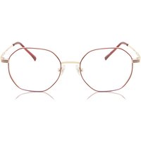 Geometric Full Rim Metal Men's Prescription Eyeglasses Online Gold Size 49 - Free Lenses - Blue Light Block Available - SmartBuy Collection
