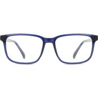 男性用 正方形 プラスチック 青 サングラス - アンチブルーライト - SmartBuy Collection