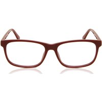 男性用 正方形 プラスチック 赤 サングラス - アンチブルーライト - SmartBuy Collection