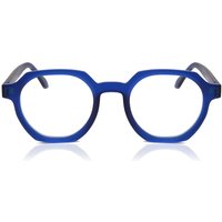 男性用 楕円形 TR90 青 サングラス - アンチブルーライト - SmartBuy Collection