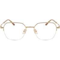男性用 正方形 金属 金色 サングラス - アンチブルーライト - SmartBuy Collection