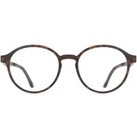 男性用 円形 TR90 べっ甲shell サングラス - アンチブルーライト - SmartBuy Collection