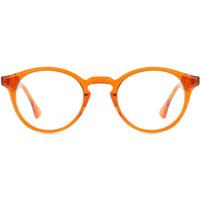 男性用 楕円形 プラスチック クリア サングラス - アンチブルーライト - SmartBuy Collection
