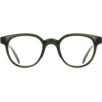 男性用 楕円形 プラスチック 緑 サングラス - アンチブルーライト - SmartBuy Collection