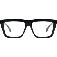 男性用 正方形 プラスチック 黒 サングラス - アンチブルーライト - SmartBuy Collection