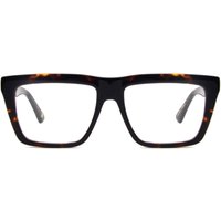 Square Full Rim Plastic Men's Prescription Eyeglasses Online Tortoiseshell Size Standard - Free Lenses - Blue Light Block Available - SmartBuy Collection