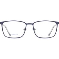 男性用 長方形 チタン 製 青 サングラス - アンチブルーライト - SmartBuy Collection
