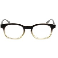 Linda Farrow KRIS VAN ASSCHE KVA72 C1 Men's Eyeglasses Brown Size 49 - Blue Light Block Available