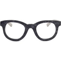 Linda Farrow KRIS VAN ASSCHE KVA22 C5 Men's Eyeglasses Tortoiseshell Size 48 - Blue Light Block Available