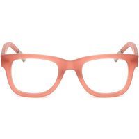 Linda Farrow KRIS VAN ASSCHE KVA47 C8 Men's Eyeglasses Orange Size 50 - Blue Light Block Available