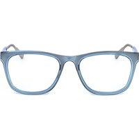 Linda Farrow KRIS VAN ASSCHE KVA59 C11 Men's Eyeglasses Blue Size 54 - Blue Light Block Available