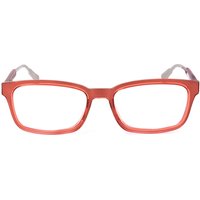 Linda Farrow KRIS VAN ASSCHE KVA67 C4 Men's Eyeglasses Red Size 53 - Blue Light Block Available