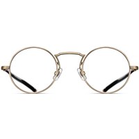 Matsuda M3119 BG Men's Eyeglasses Gold Size 46 - Blue Light Block Available