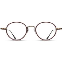 Matsuda 10189H-I AG-BRN Men's Eyeglasses Brown Size 45 - Blue Light Block Available