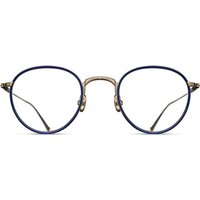 Matsuda M3085-I BG-NVY Men's Eyeglasses Blue Size 47 - Blue Light Block Available