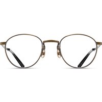 Matsuda M3164 AG Men's Eyeglasses Gold Size 50 - Blue Light Block Available