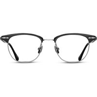 Matsuda M2048 BLK-BS Men's Eyeglasses Black Size 48 - Blue Light Block Available