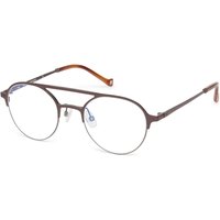 Hackett HEB249 175 Men's Eyeglasses Brown Size 49 - Blue Light Block Available